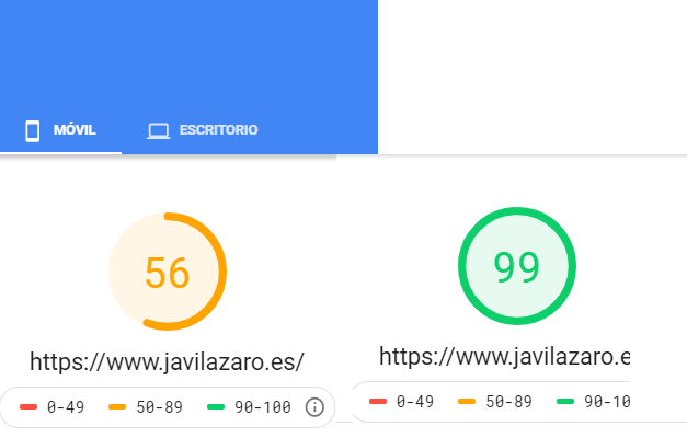 Medición de velocidad de la web con generate press